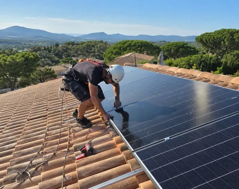 Installateur panneaux solaires Pommiers — pose photovoltaïque sur toiture