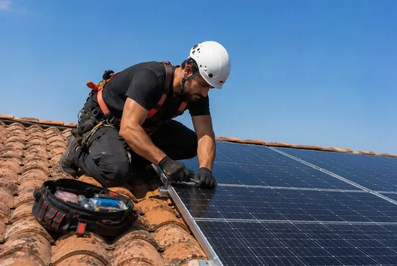 Maintenance et monitoring de panneaux solaires à Pommiers