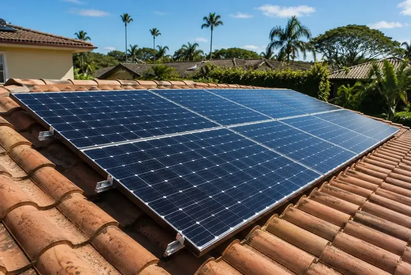 Installation de panneaux solaires à Pommiers